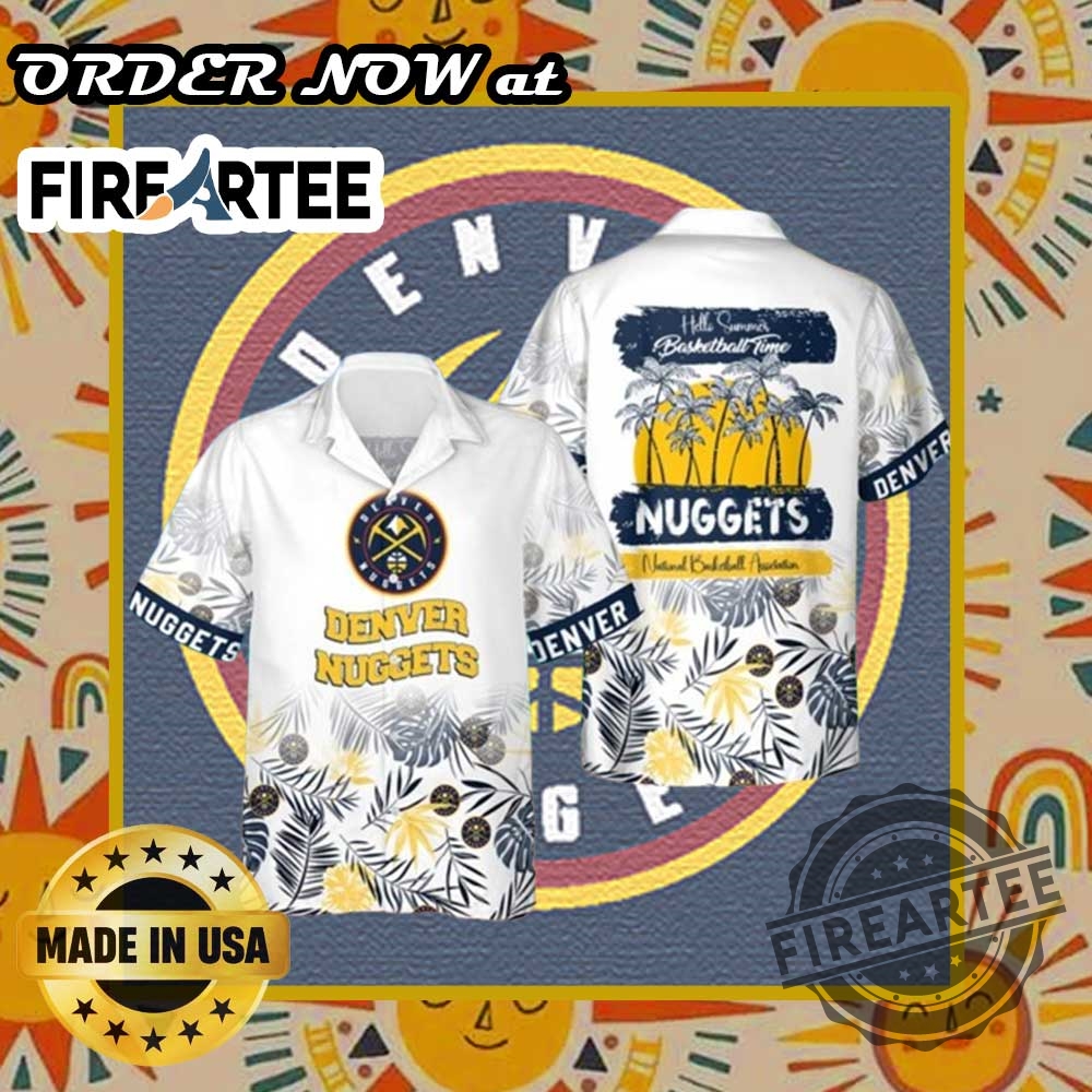 Nba Denver Nuggets Baseball Time Hawaiian Shirt