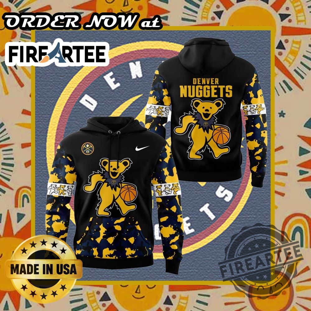 Denver Nuggets X Grateful Dead Night Limited Hoodie
