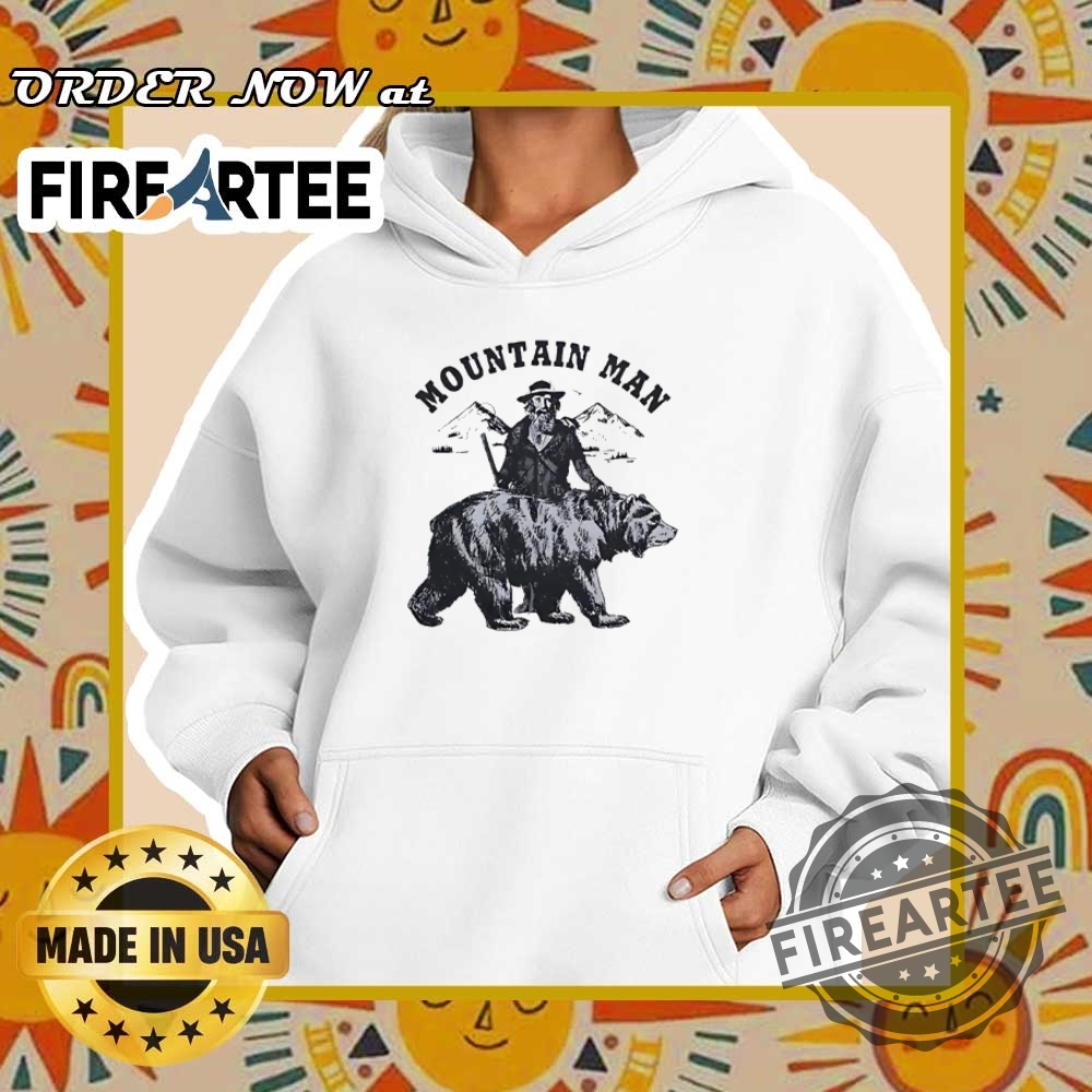 Mountain Man Bear Shirt 5 Mountain man bear shirt