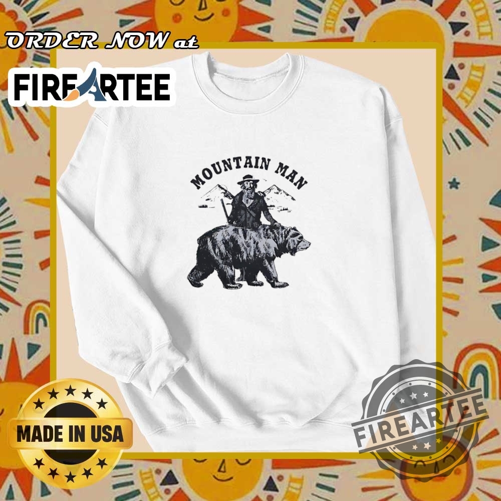 Mountain Man Bear Shirt 6 Mountain man bear shirt