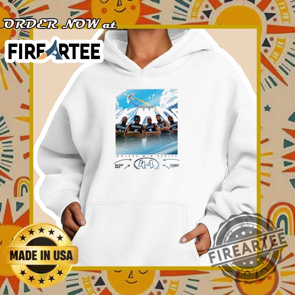 Minnesota Timberwolves Vs Los Angeles Lakers 2025 Playoffs Wolves Win Series 41 Shirt 5 Minnesota Timberwolves vs Los Angeles Lakers 2025 Playoffs Wolves win series 4-1 shirt