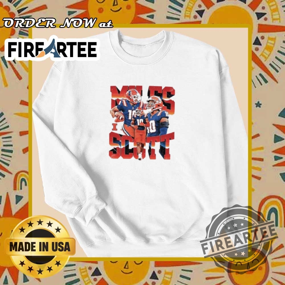 Miles Scott Illinois Fighting Illini Ncaa Football Vintage Shirt 6 Miles Scott Illinois Fighting Illini NCAA football vintage shirt