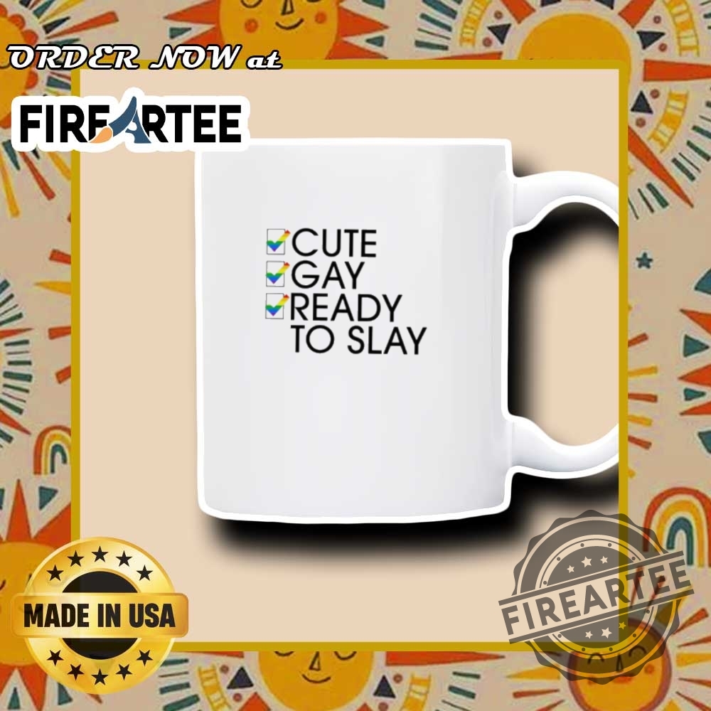 Lesbian Cute Gay Ready To Slay Shirt 7 lesbian cute gay ready to slay shirt