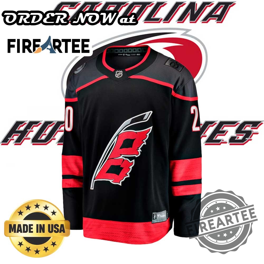 Carolina Hurricanes Sebastian Aho Fanatics Black Home Breakaway Jersey Black Color 4 Carolina Hurricanes Sebastian Aho Fanatics Black Home Breakaway Jersey Black Color