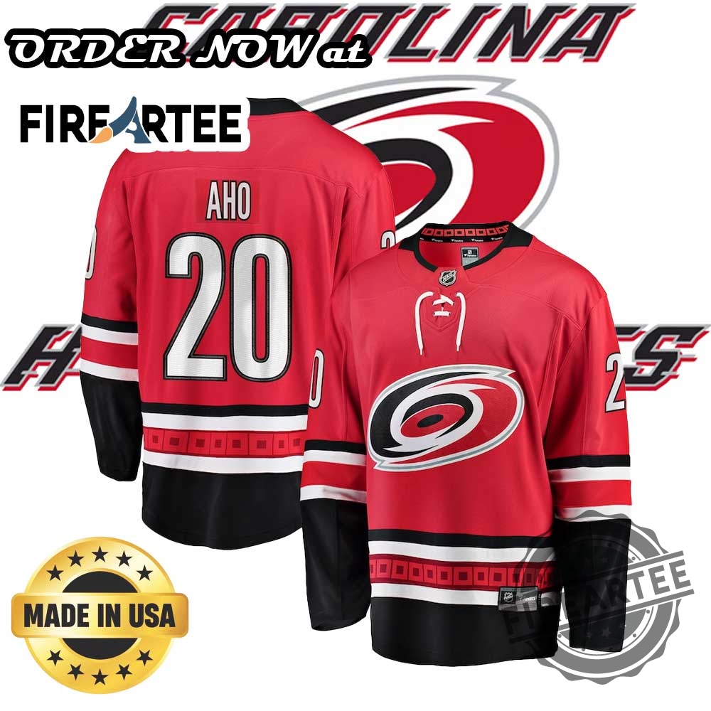 "Top 2024 Carolina Hurricanes Jerseys: A Fan's Ultimate Buying Guide" 4 Carolina Hurricanes Sebastian Aho Fanatics Red Alternate Breakaway Player Jersey Red Color