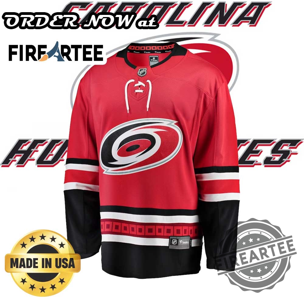 Carolina Hurricanes Fanatics Black Home Breakaway Jersey Red Color 4 Carolina Hurricanes Fanatics Black Home Breakaway Jersey Red Color