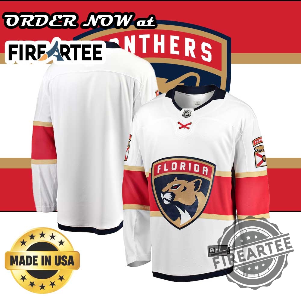 "Top 2024 Carolina Hurricanes Jerseys: A Fan's Ultimate Buying Guide" 9 Florida Panthers Fanatics White Away Breakaway Jersey