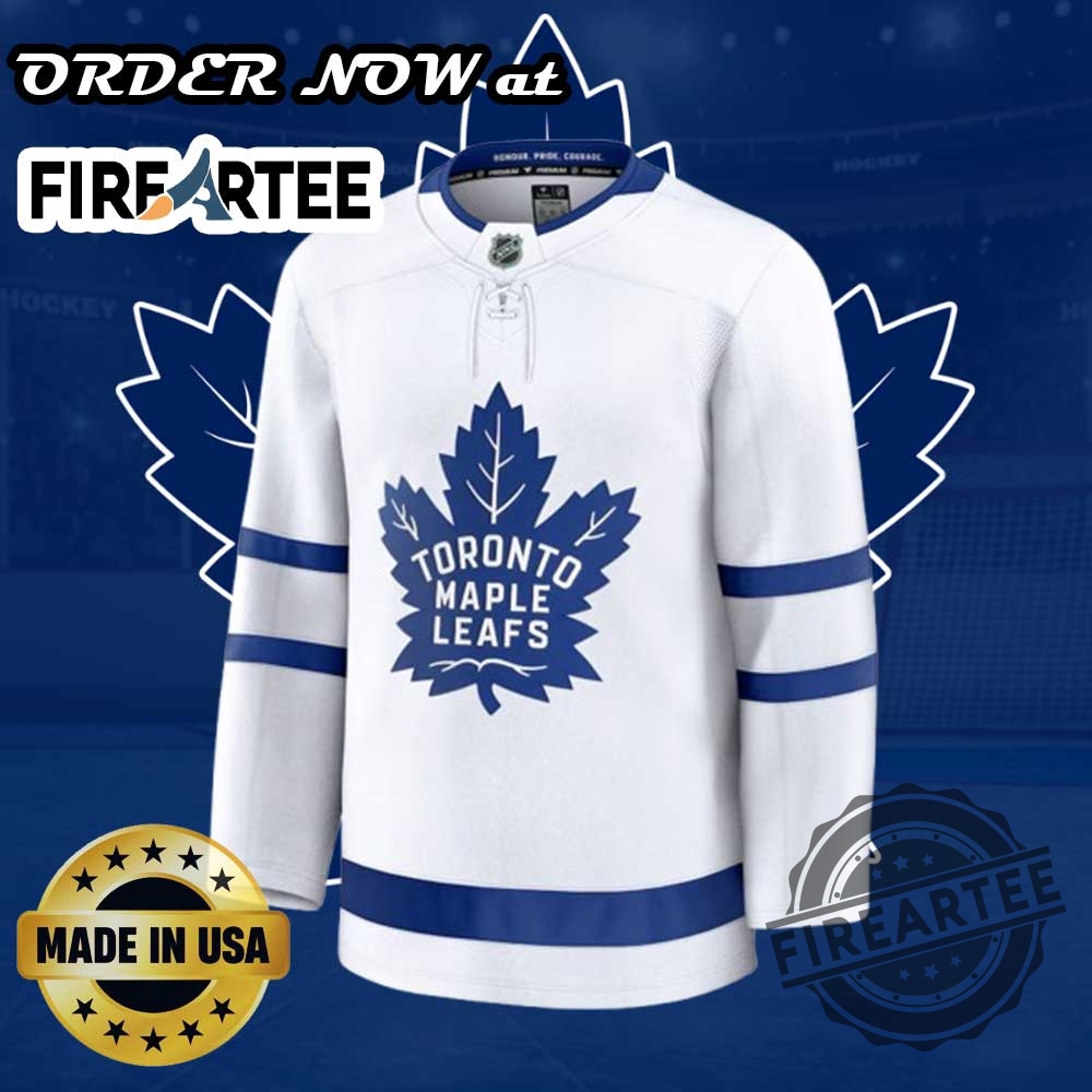 Toronto Maple Leafs Fanatics Branded Breakaway Blank White Jersey 4 Toronto Maple Leafs Fanatics Branded Breakaway Blank White Jersey