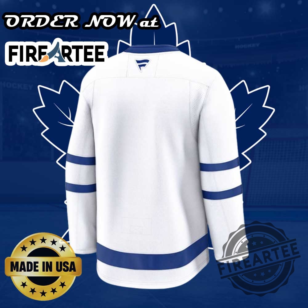 Toronto Maple Leafs Fanatics Branded Breakaway Blank White Jersey 5 Toronto Maple Leafs Fanatics Branded Breakaway Blank White Jersey