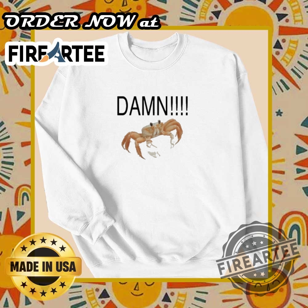 Official Damn Crab Tshirt Bold And Fun Design For All Crab Lovers 6 Official Damn Crab T-Shirt – Bold and Fun Design for All Crab Lovers