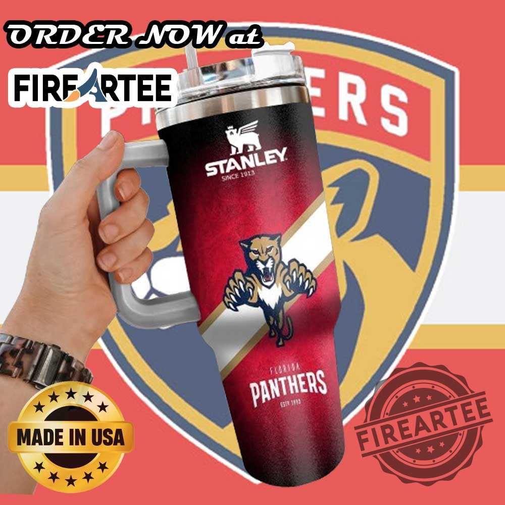 Florida Panthers Stanley Tumbler 40Oz Insulated Travel Mug With Handle And Straw Nhl Fan Cup 2026 5 Florida Panthers Stanley Tumbler – 40oz Insulated Travel Mug with Handle and Straw NHL Fan Cup 2026