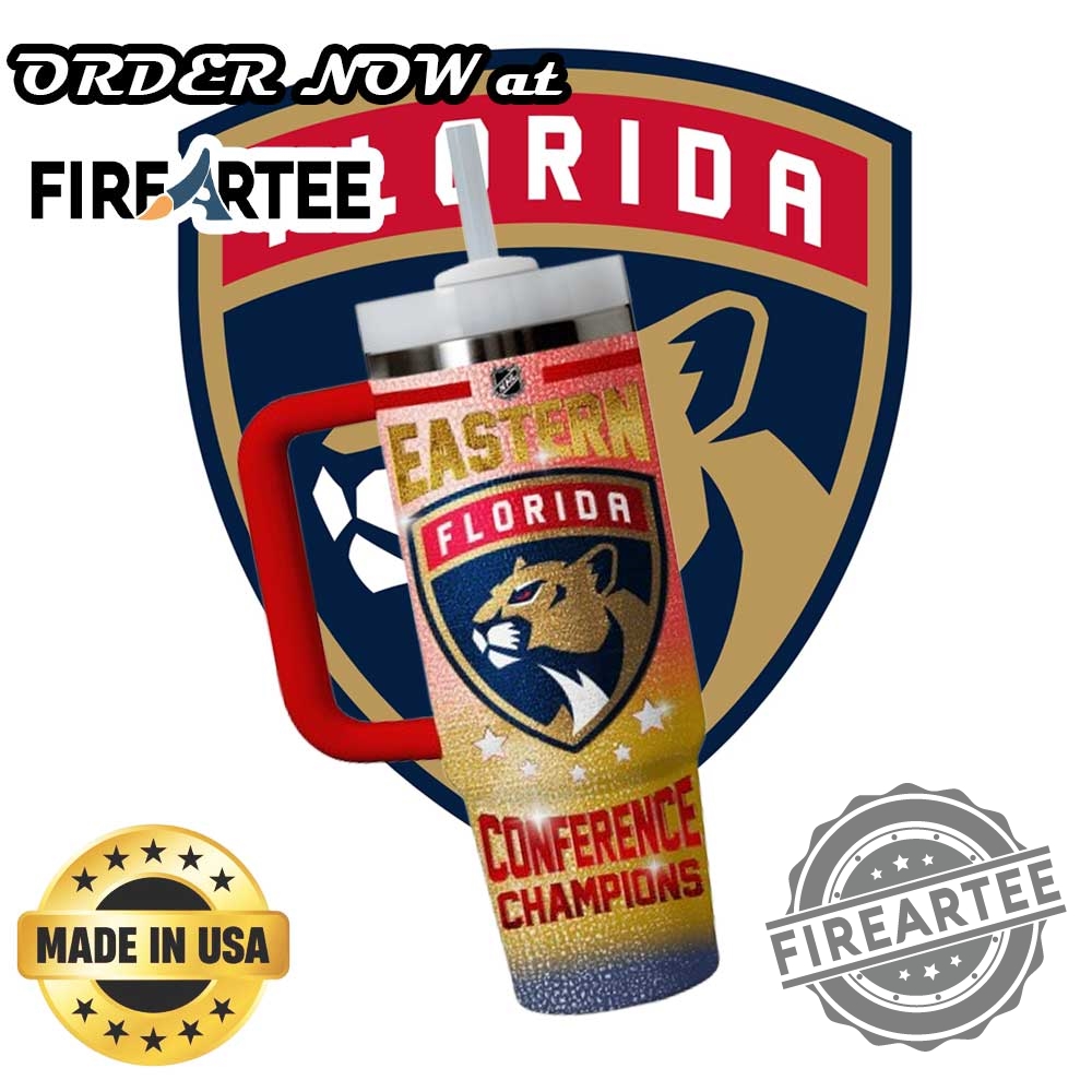 Florida Panthers Champions Tumbler 40Oz Nhl Eastern Conference Cup 6 Florida Panthers Champions Tumbler – 40oz NHL Eastern Conference Cup