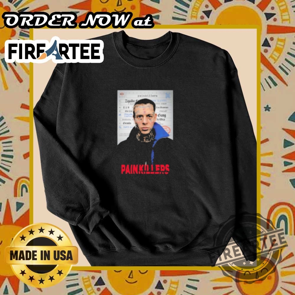Yzo And Ptk Painkillers Rooftop Cover Tshirt Trending Graphic Tee 2025 6 Yzo and Ptk Painkillers Rooftop Cover T-Shirt – Trending Graphic Tee 2025