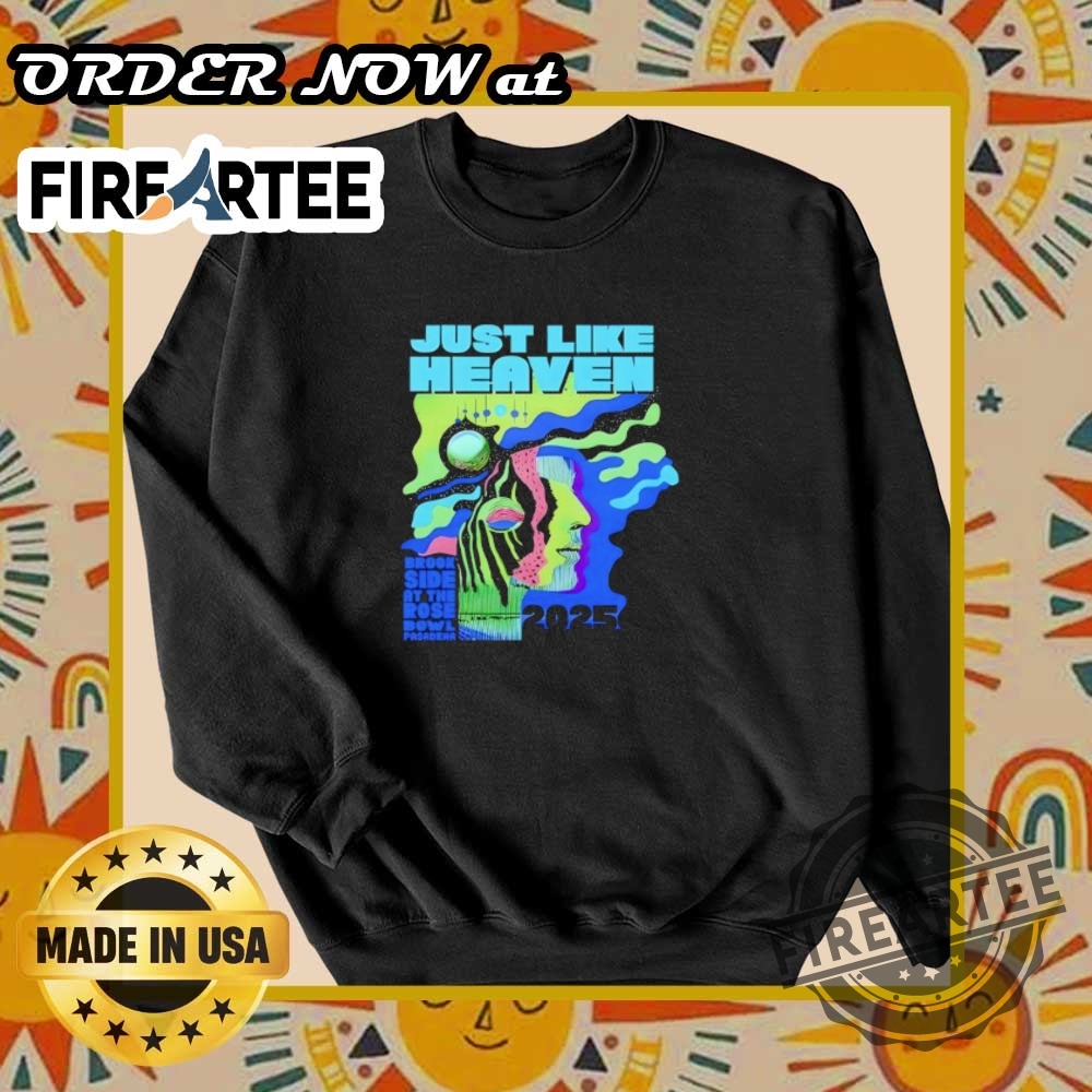 Just Like Heaven Time And Space Lineup Tshirt Music Festival Style Tee 2025 6 Just Like Heaven Time and Space Lineup T-Shirt – Music Festival Style Tee 2025