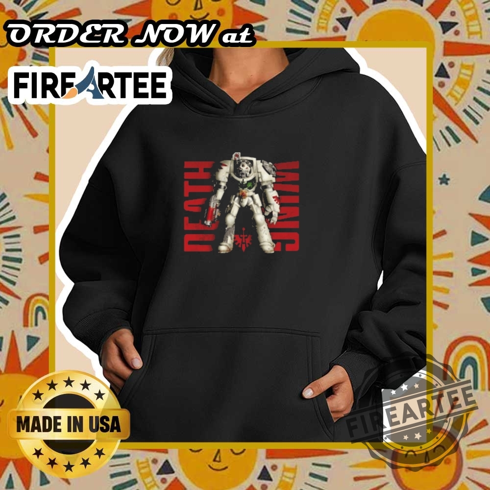 Warhammer Dark Angels Deathwing Tshirt Official Gaming Fan Merch 2025 5 Warhammer Dark Angels Deathwing T-Shirt – Official Gaming Fan Merch 2025