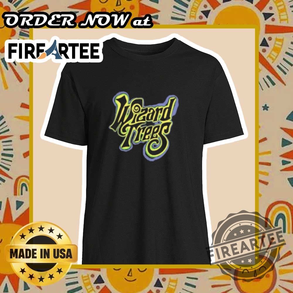 "Top 5 Trending T-Shirts of 2025: Graphic, Patriotic, Inspirational, Music, Gaming" 19 Wizard Trees Infrared Tshirt Psychedelic Art Graphic Tee 2025