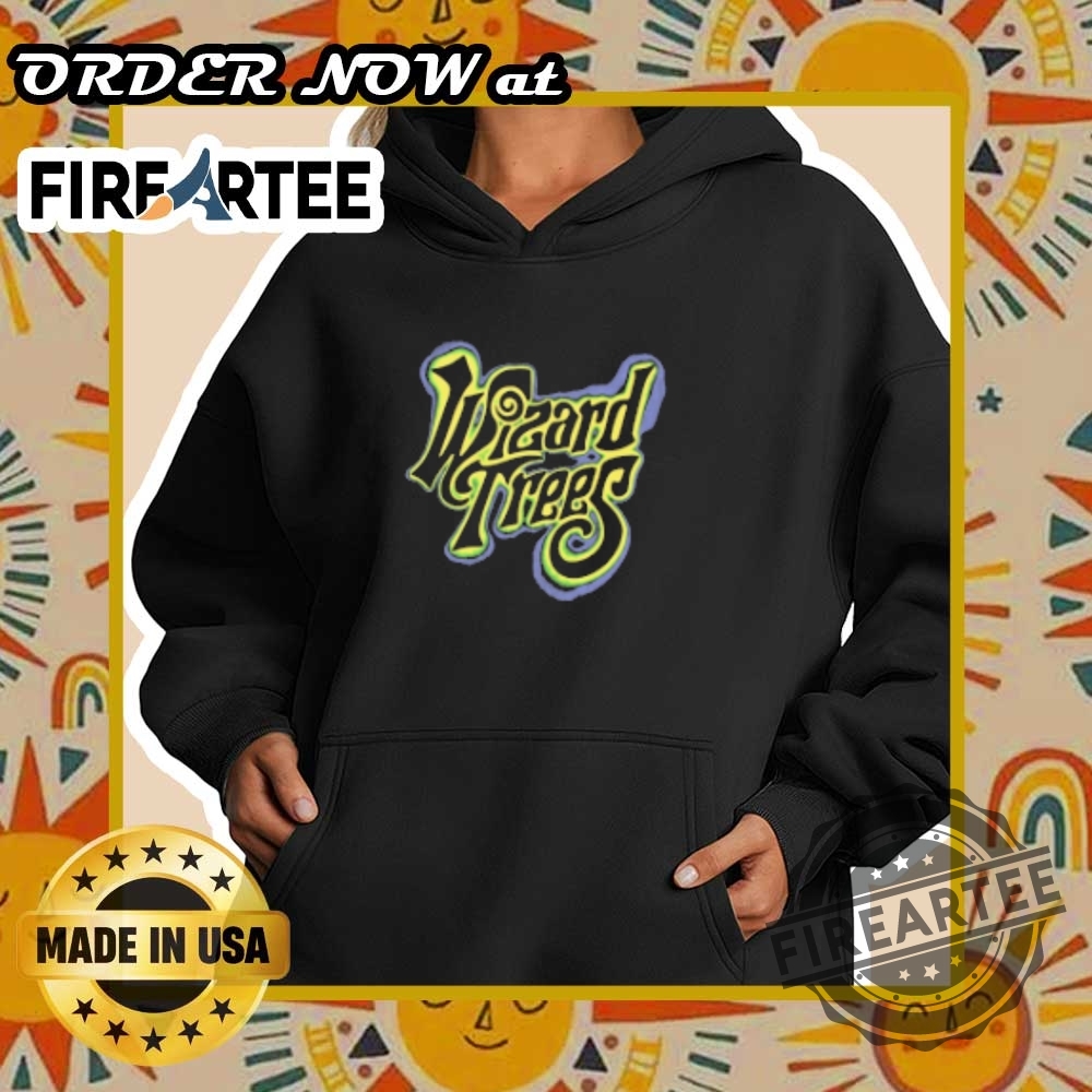 Wizard Trees Infrared Tshirt Psychedelic Art Graphic Tee 2025 5 Wizard Trees Infrared T-Shirt – Psychedelic Art Graphic Tee 2025