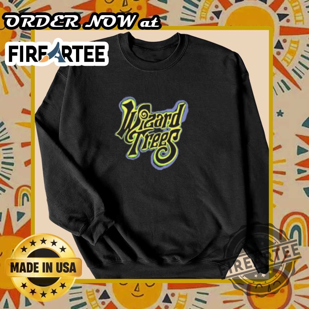 Wizard Trees Infrared Tshirt Psychedelic Art Graphic Tee 2025 6 Wizard Trees Infrared T-Shirt – Psychedelic Art Graphic Tee 2025