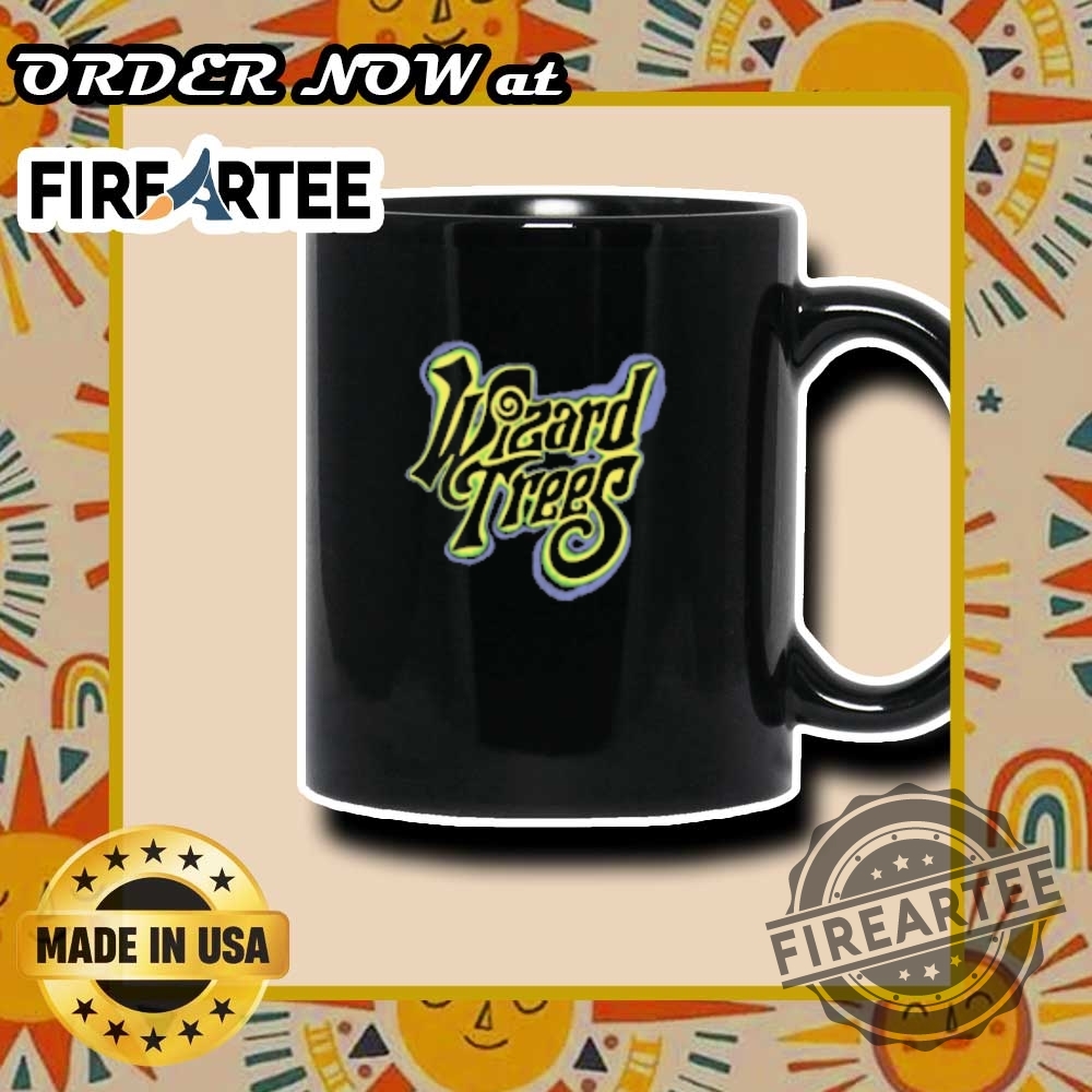 Wizard Trees Infrared Tshirt Psychedelic Art Graphic Tee 2025 7 Wizard Trees Infrared T-Shirt – Psychedelic Art Graphic Tee 2025