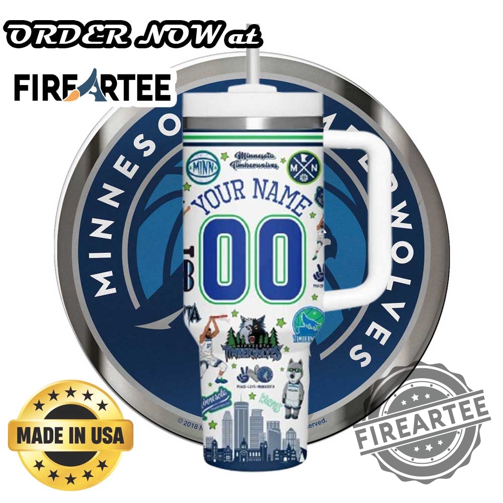 Custom Minnesota Timberwolves Tumbler White Color With Handle All Eyes North Playoff Design With Name And Number 7 Custom Minnesota Timberwolves Tumbler White Color with Handle – All Eyes North Playoff Design with Name and Number