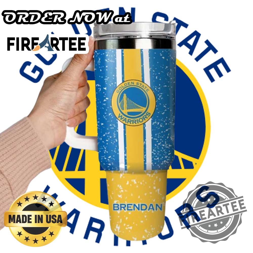 Custom Golden State Warriors Tumbler With Handle Personalized Nba Travel Mug With Name Blue And Gold Fan Gift 2025 6 Custom Golden State Warriors Tumbler with Handle – Personalized NBA Travel Mug with Name Blue and Gold Fan Gift 2025