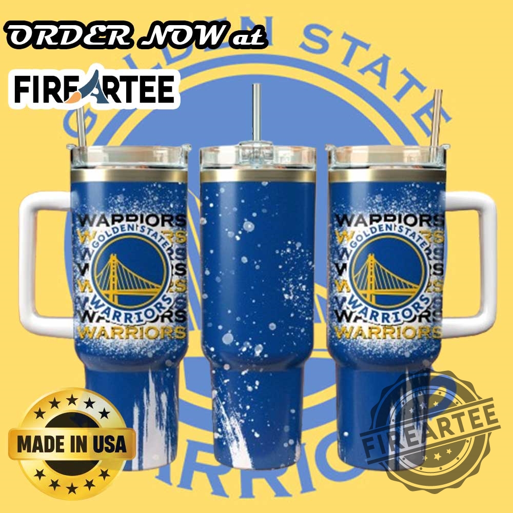 Golden State Warriors Splatter Paint Tumbler With Handle Nba Fan Travel Cup Gift 2025 5 Golden State Warriors Splatter Paint Tumbler with Handle – NBA Fan Travel Cup Gift 2025