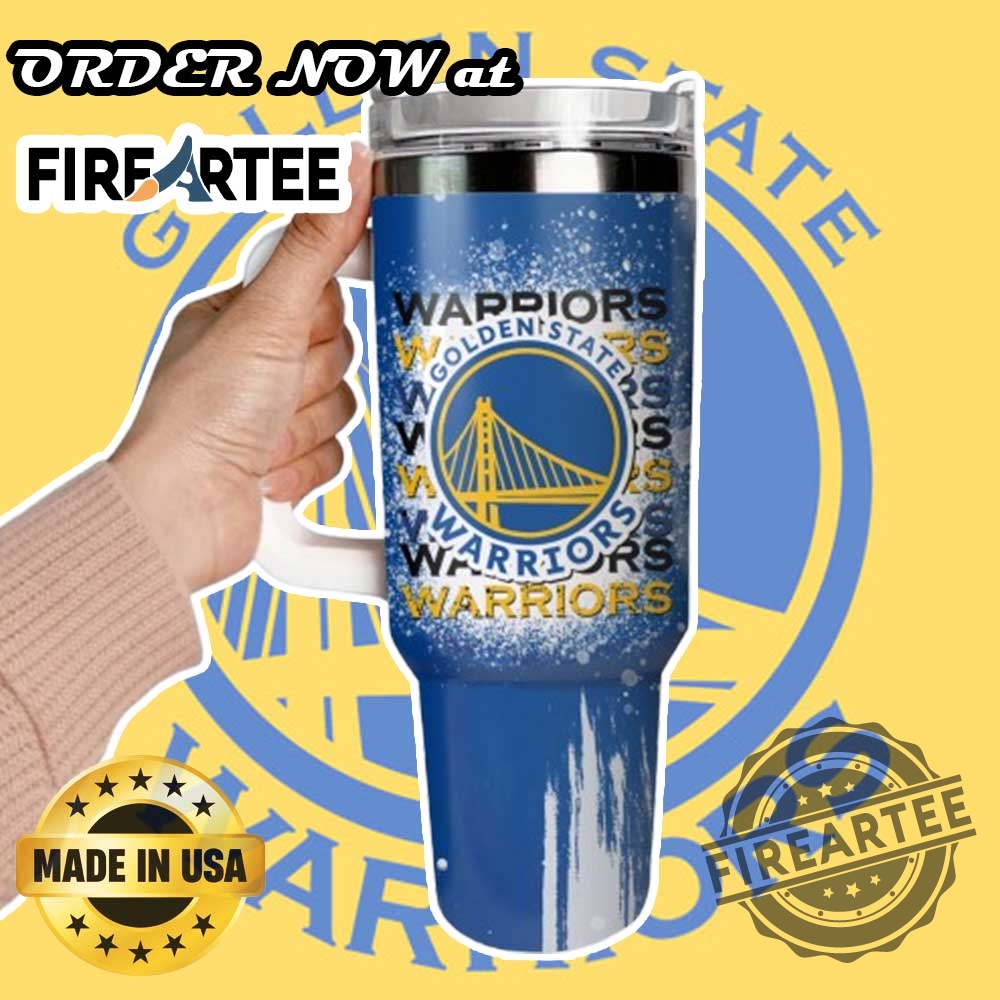Golden State Warriors Splatter Paint Tumbler With Handle Nba Fan Travel Cup Gift 2025 6 Golden State Warriors Splatter Paint Tumbler with Handle – NBA Fan Travel Cup Gift 2025