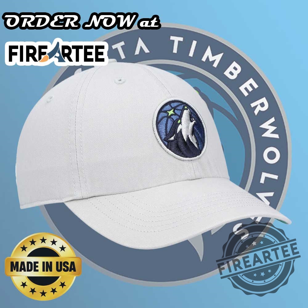 Minnesota Timberwolves Classic Logo Adjustable Dad Hat White 7 Minnesota Timberwolves Classic Logo Adjustable Dad Hat – White