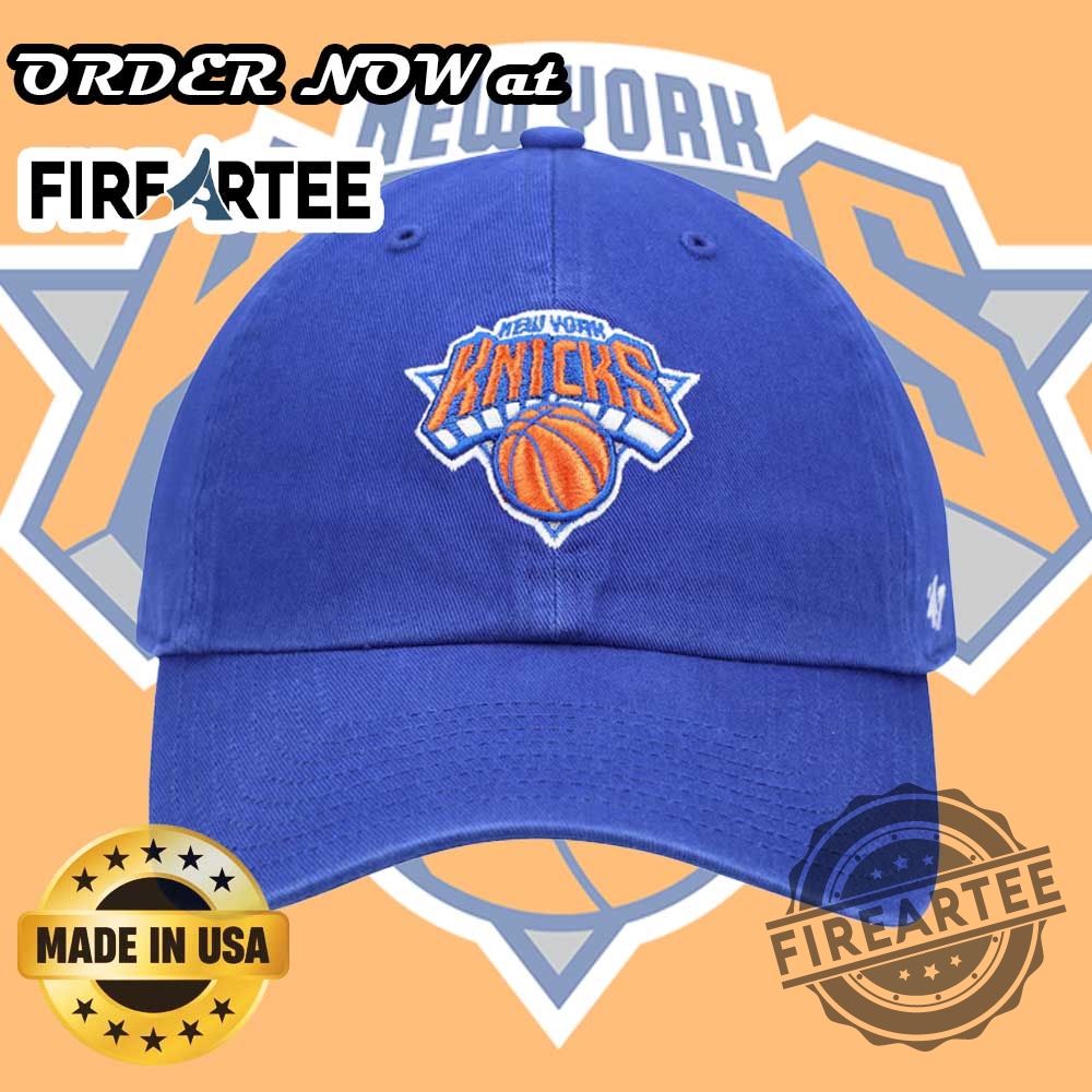New York Knicks Blue Adjustable Hat Official Nba Team Cap 3 New York Knicks Blue Adjustable Hat – Official NBA Team Cap