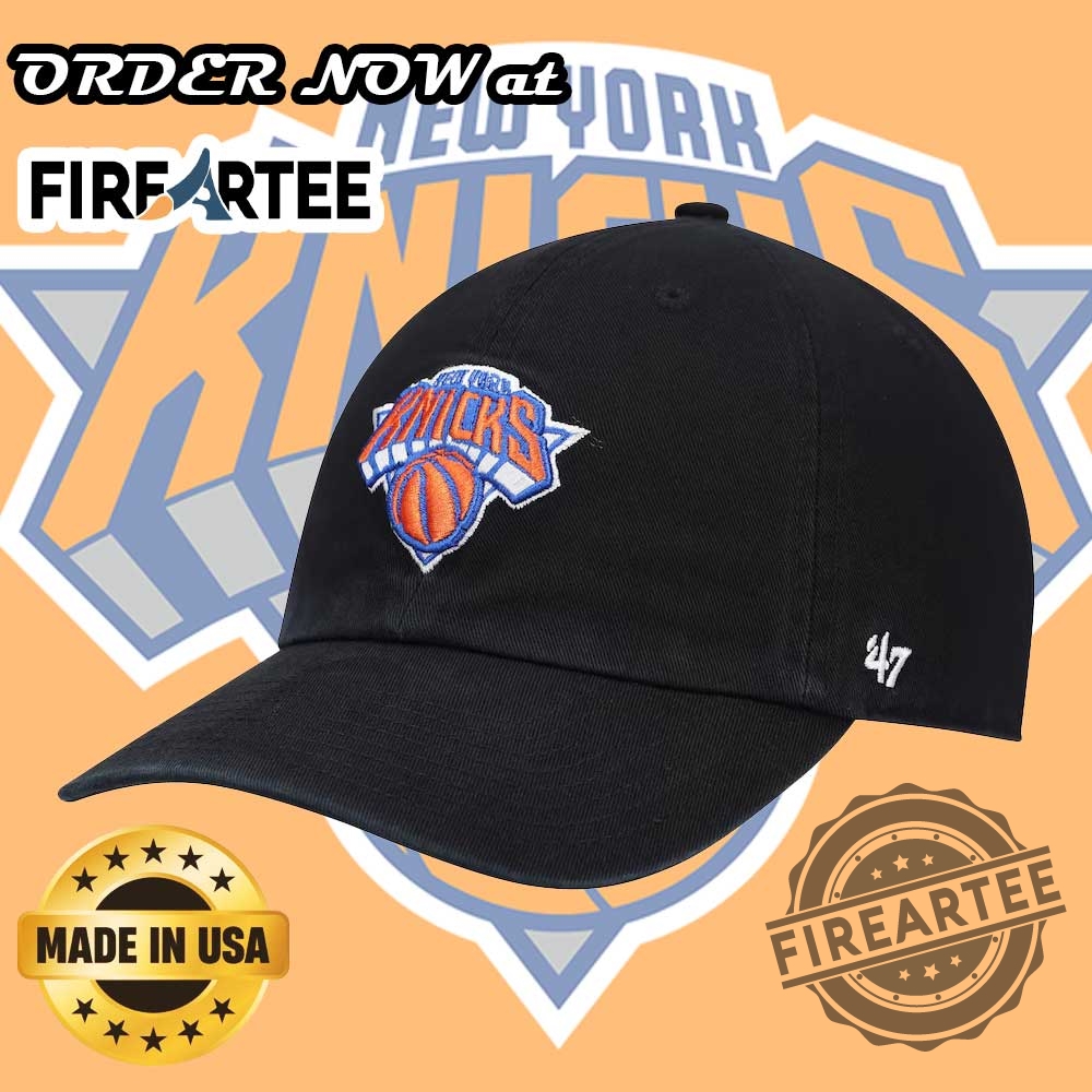 New York Knicks Black Adjustable Hat Official Nba Team Cap