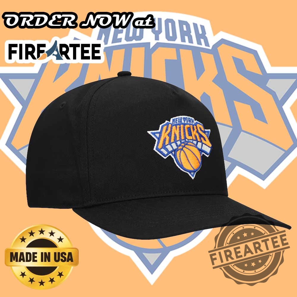 New York Knicks Black Adjustable Hat Official Nba Team Cap 3 New York Knicks Black Adjustable Hat – Official NBA Team Cap
