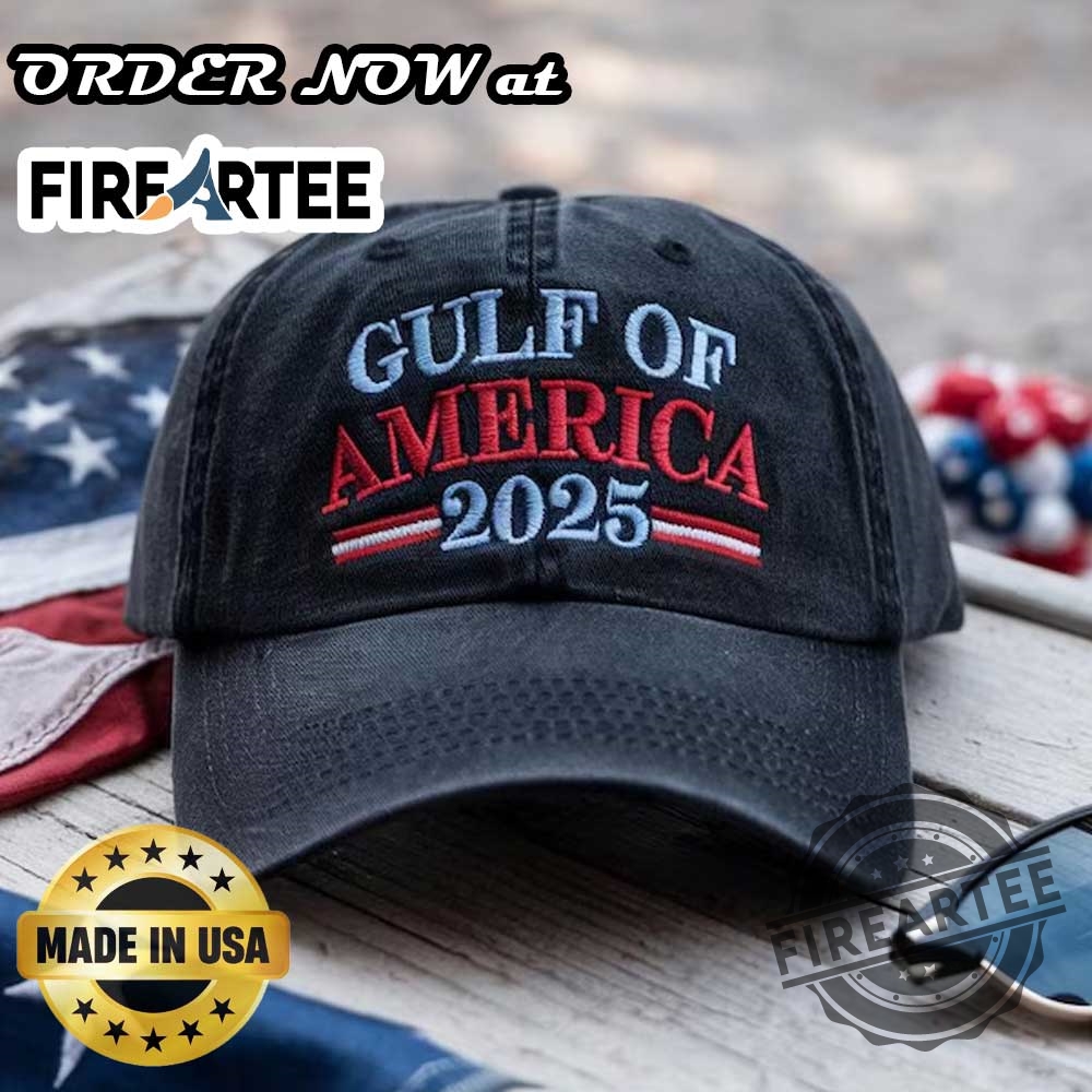 Gulf Of America 2025 Hat Patriotic Embroidered Dad Cap 3 Gulf of America 2025 Hat, Patriotic Embroidered Dad Cap
