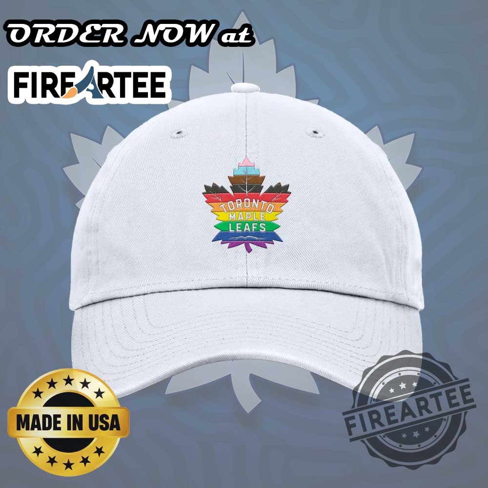 Toronto Maple Leafs Pride Logo Hat Lgbtq Nhl Adjustable Baseball Cap 3 Toronto Maple Leafs Pride Logo Hat – LGBTQ NHL Adjustable Baseball Cap