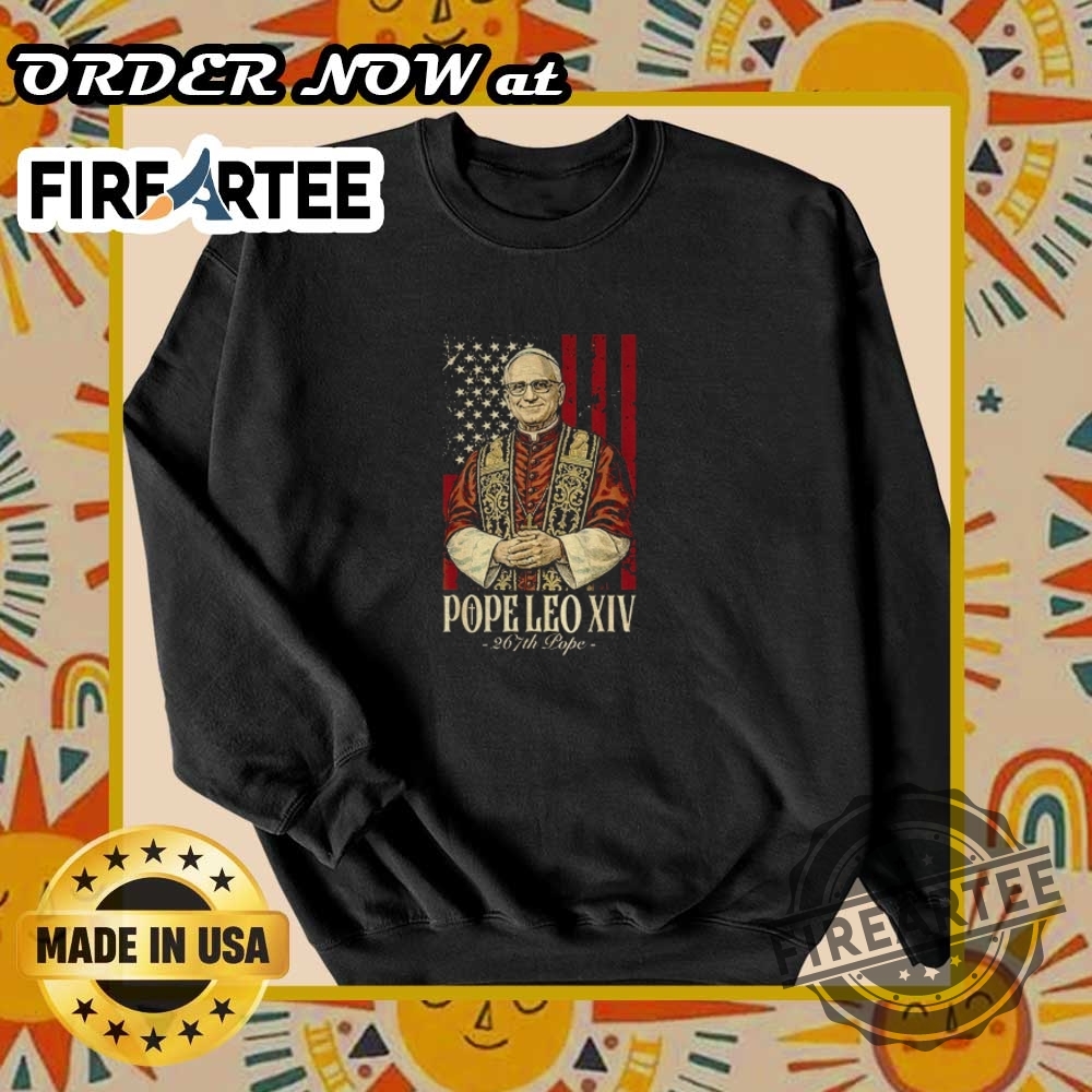 Robert Francis Prevost New Pope 267Th Vatican Catholic Church Shirt 7 Robert Francis Prevost New Pope 267th – Vatican Catholic Church Shirt