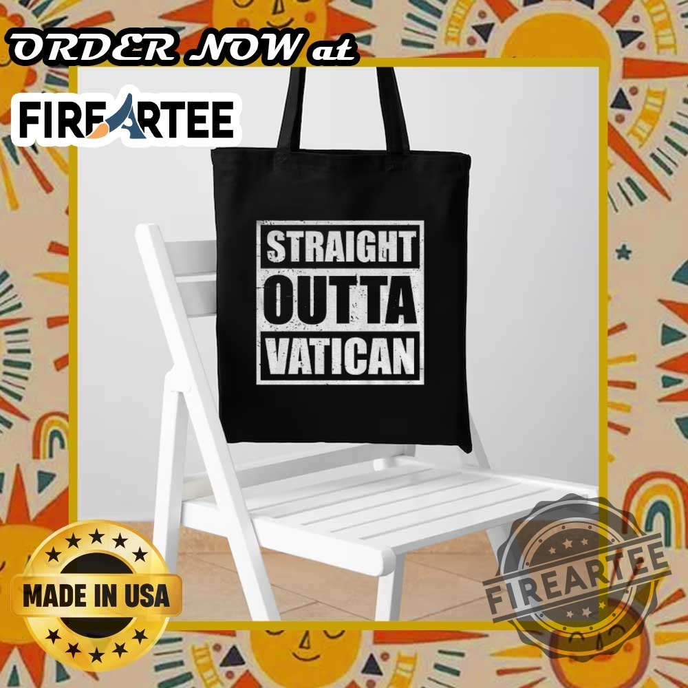 Straight Outta Vatican Pope Leo Shirt Funny Catholic Meme Tee 9 Straight Outta Vatican Pope Leo Shirt – Funny Catholic Meme Tee