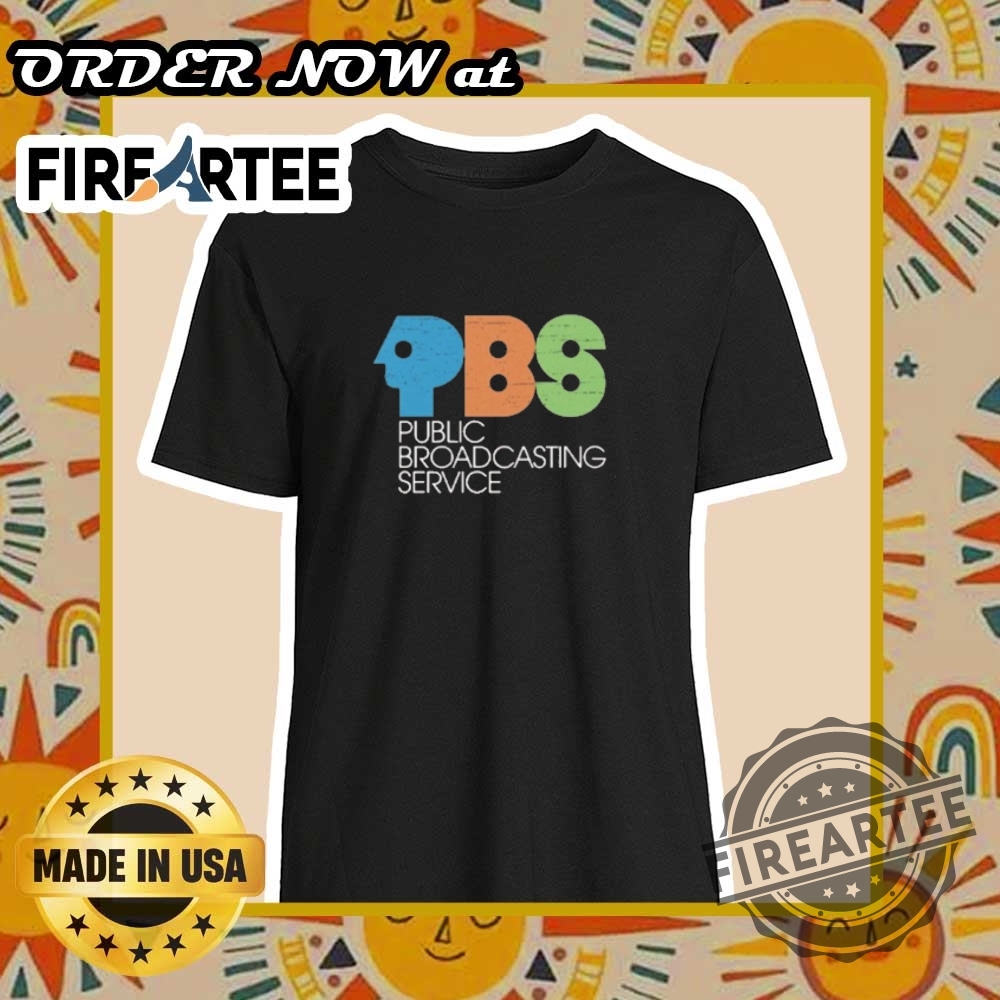 "Shop Unique Pope Leo XIV Chicago 2025 Commemorative T-Shirts Online" 20 Pbs Public Broadcasting Service Vintage Logo Tshirt