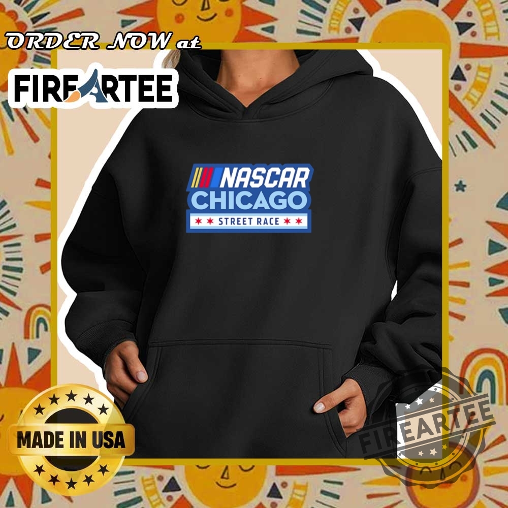 Chicago Street Race Nascar Logo Shirt 5 Chicago Street Race NASCAR logo shirt