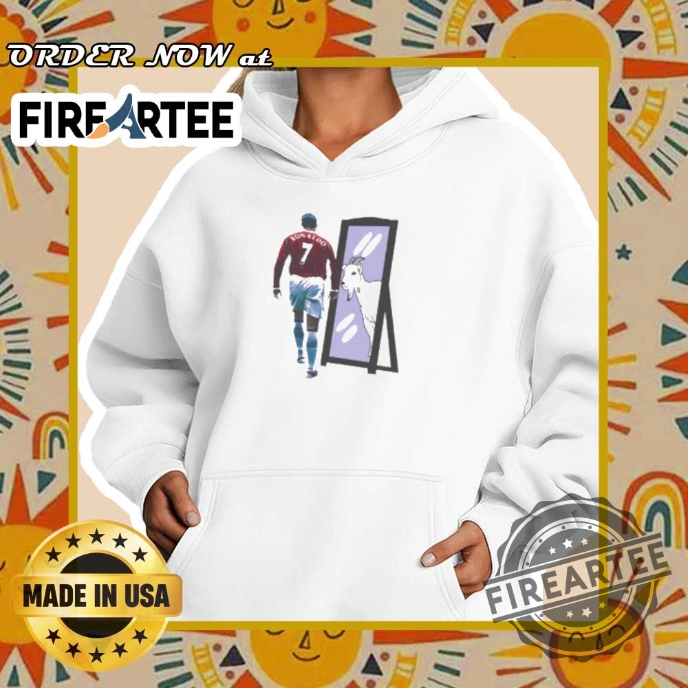 Cristiano Ronaldo Goat Mirror Shirt 5 Cristiano Ronaldo Goat mirror shirt