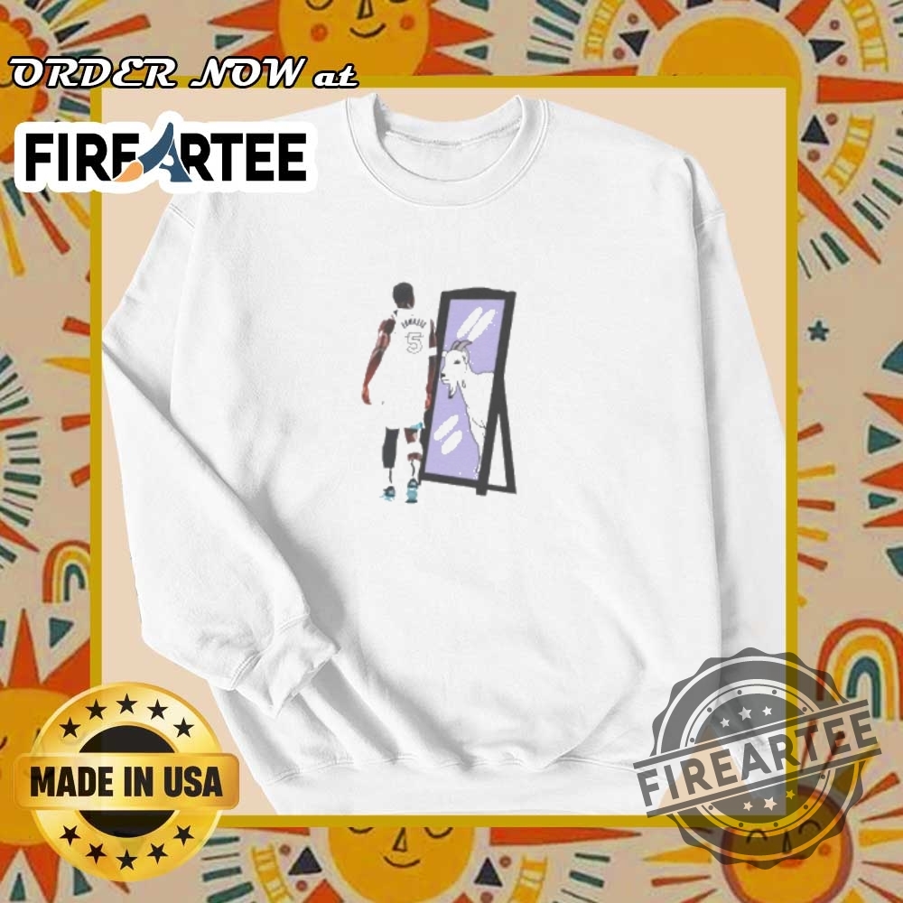 Anthony Edwards Goat Mirror Shirt 6 Anthony Edwards Goat mirror shirt