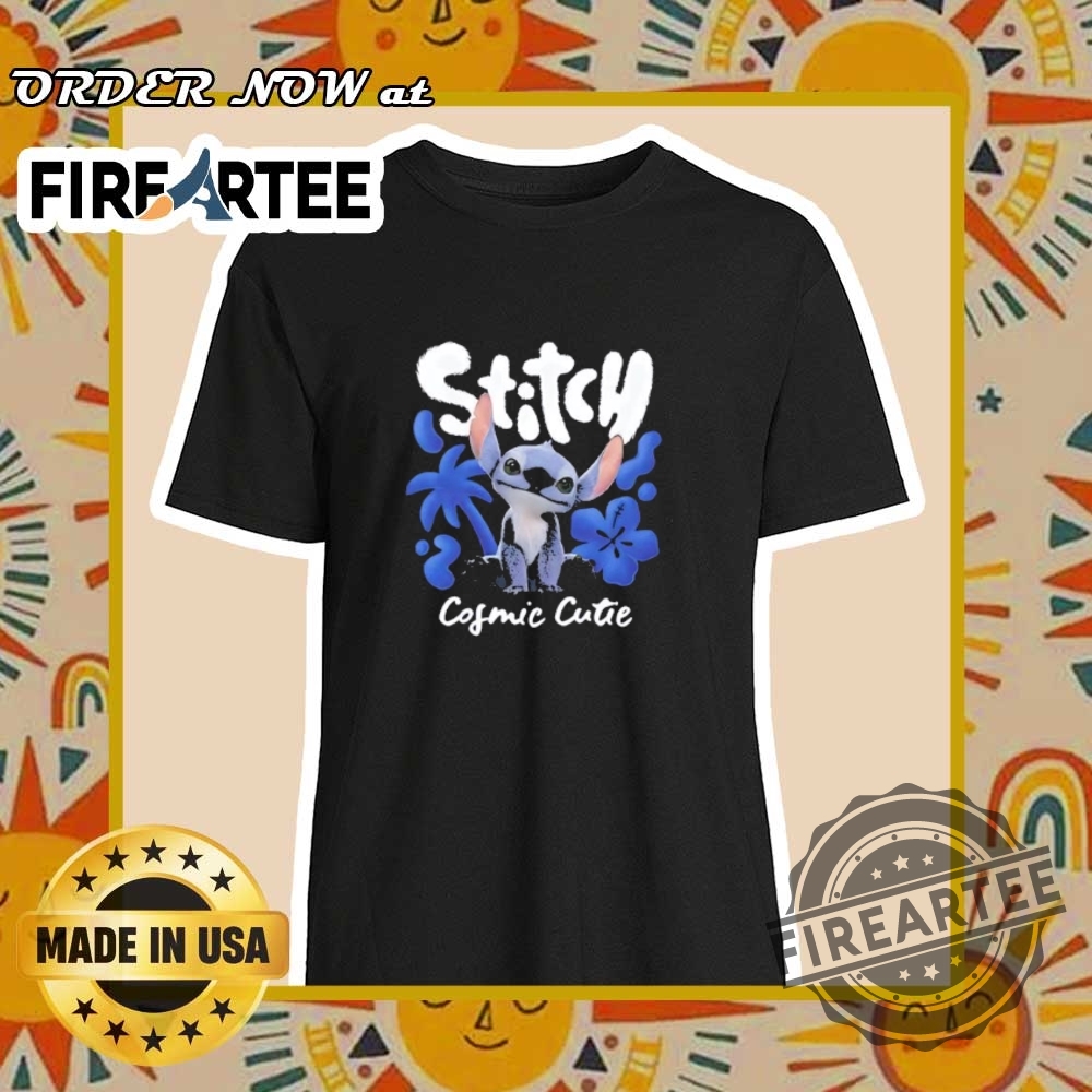 "Top Iconic Sports Logo Shirts for Fans of All Major Leagues" 21 Stitch Cosmic Cutie Shirt