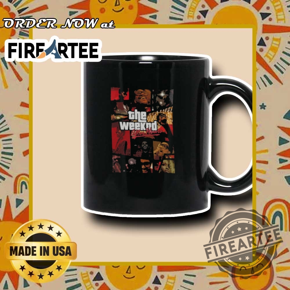 The Weeknd After Hours Gta Style Retro Graphic Tshirt 7 The Weeknd After Hours GTA Style Retro Graphic T-Shirt