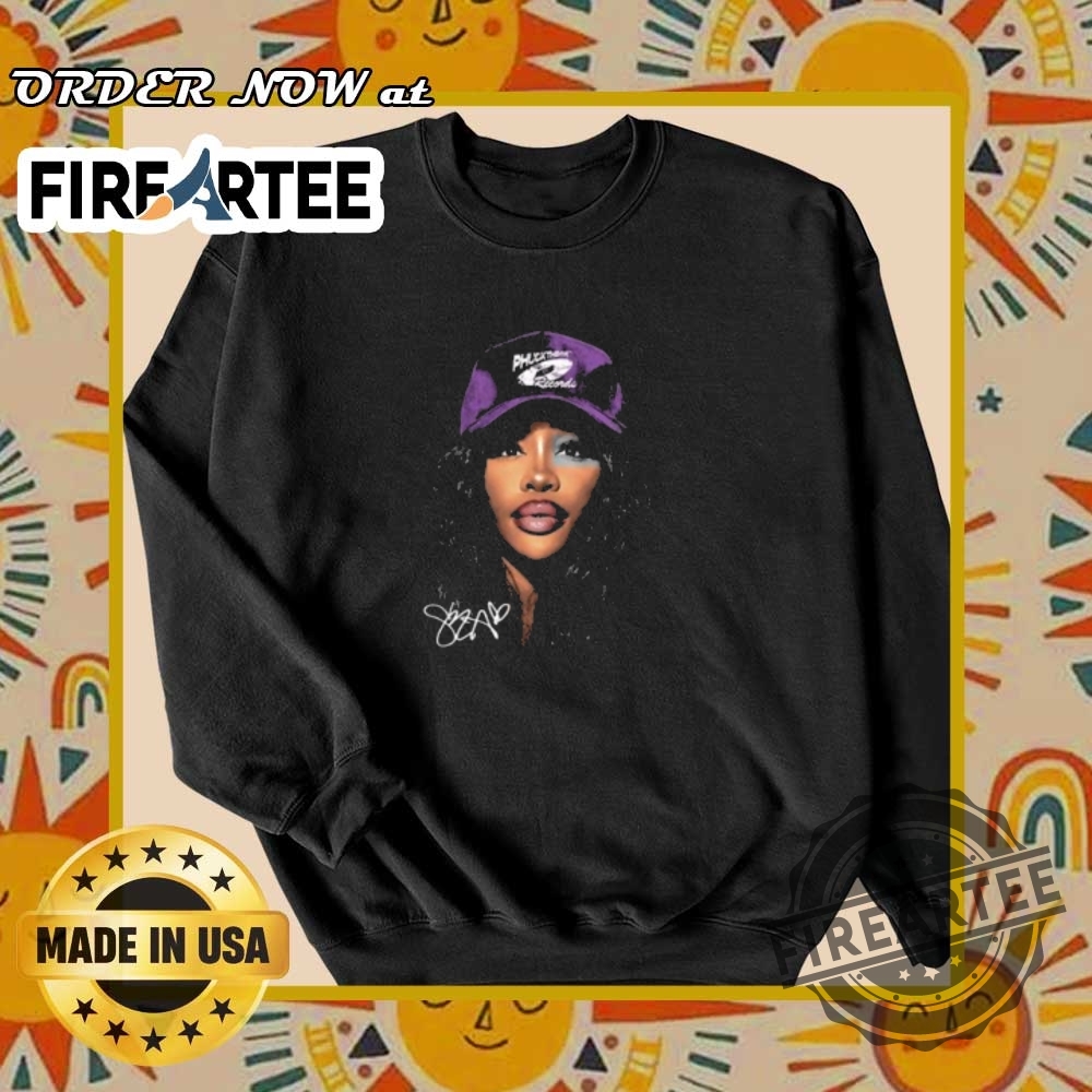 Sza Hiphop Rap Tour Graphic Concert Tshirt 6 SZA Hip-Hop Rap Tour Graphic Concert T-Shirt