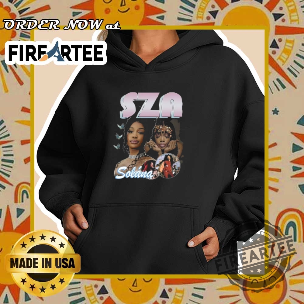 Sza Good Days Rap Graphic Album Tshirt 5 SZA Good Days Rap Graphic Album T-Shirt