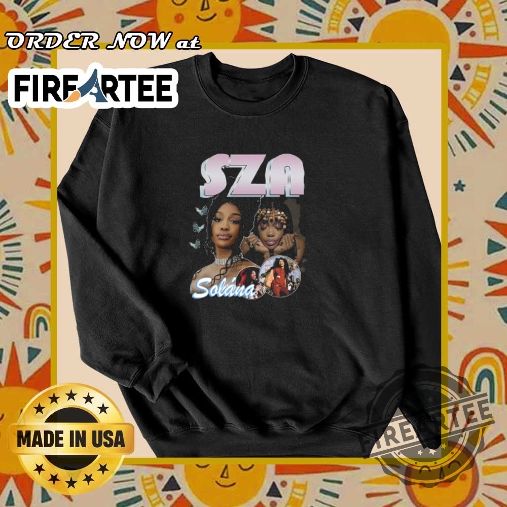 Sza Good Days Rap Graphic Album Tshirt 6 SZA Good Days Rap Graphic Album T-Shirt