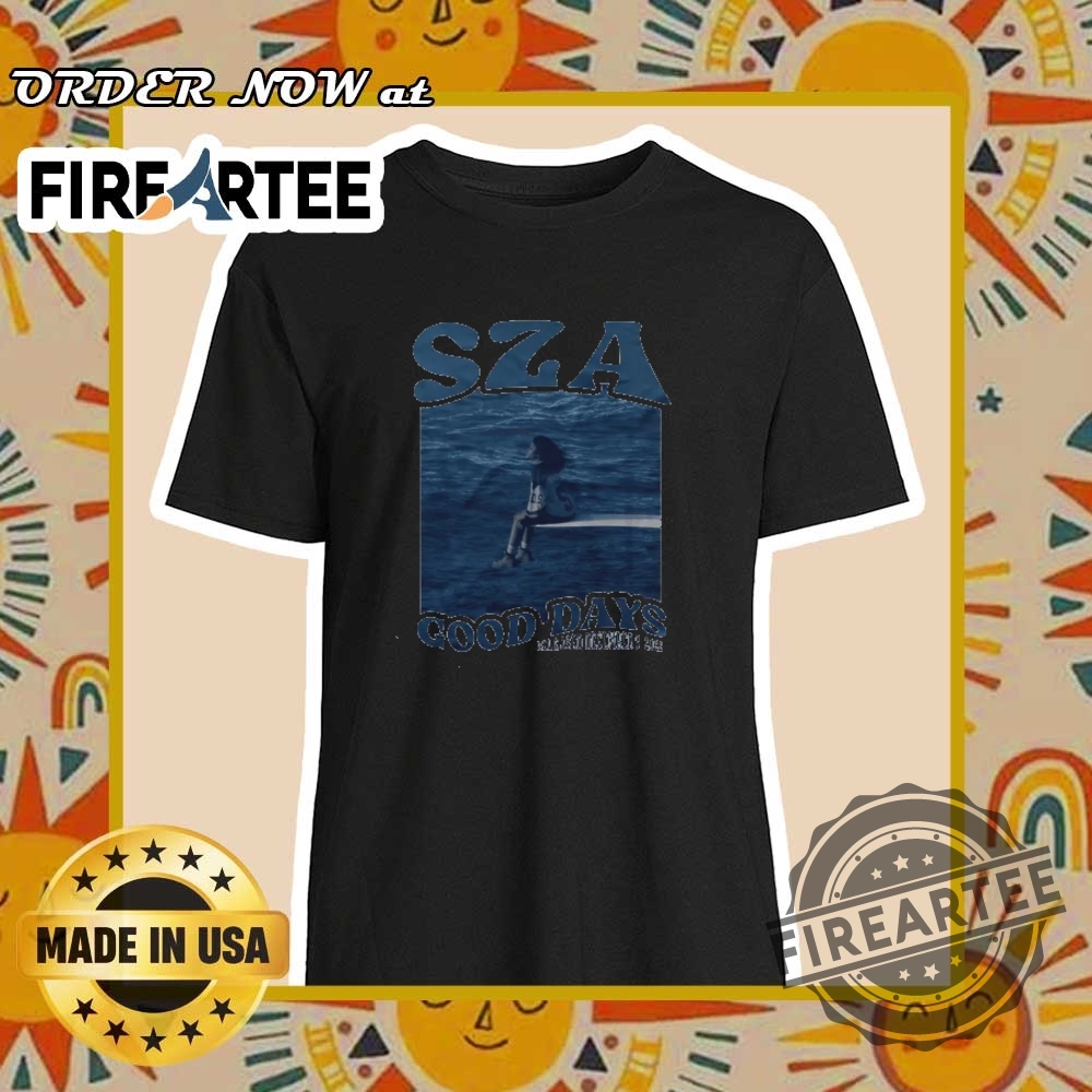 "Top 5 Must-Have T-Shirts for Music and Film Fans 2025" 21 Sza Sos Album Good Days Graphic Tshirt