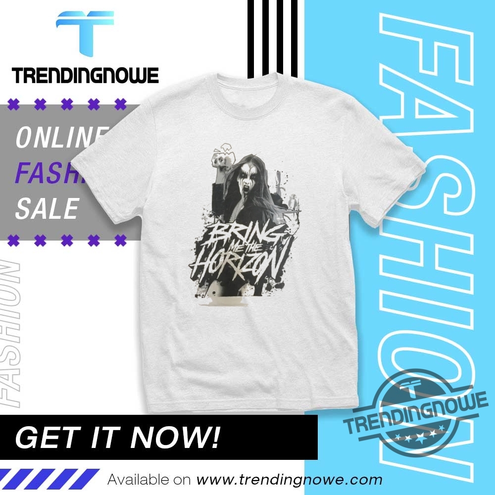 "Unique and Funny Pope Shirts: Celebrate with Grok and Prevost" 16 Official Rock Merch Bring Me The Horizon Shirt