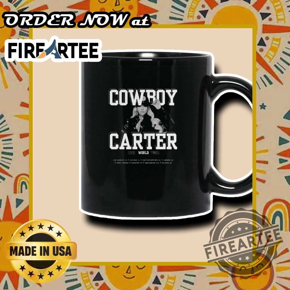 Cowboy Carter 2025 Tour Tshirt Beyoncé Concert Merch For Fans 8 Cowboy Carter 2025 Tour T-Shirt – Beyoncé Concert Merch for Fans