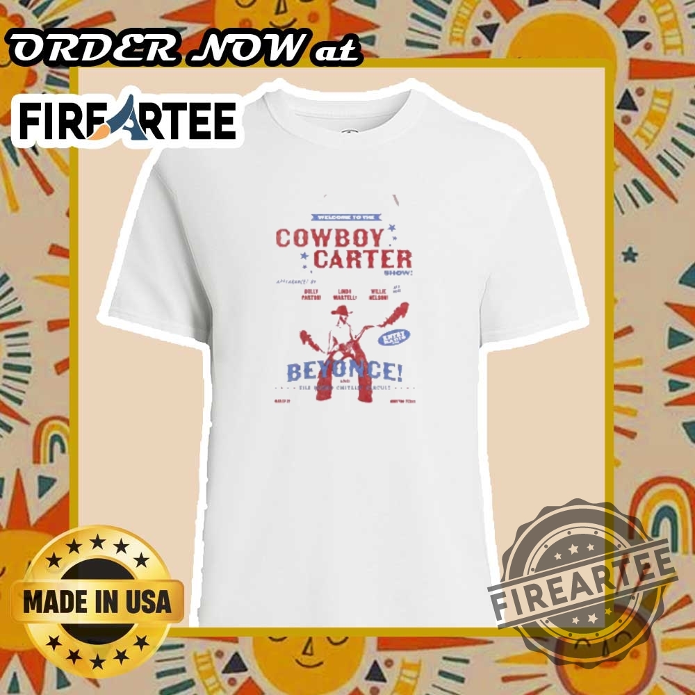 "Top 2025 Beyoncé Tour T-Shirts: Must-Have Merchandise for Fans" 10 Vintage Beyoncé Cowboy Carter Graphic Tshirt