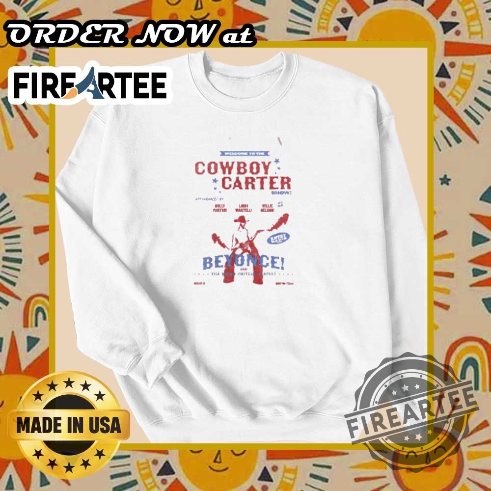 Vintage Beyoncé Cowboy Carter Graphic Tshirt 7 Vintage Beyoncé Cowboy Carter Graphic T-Shirt
