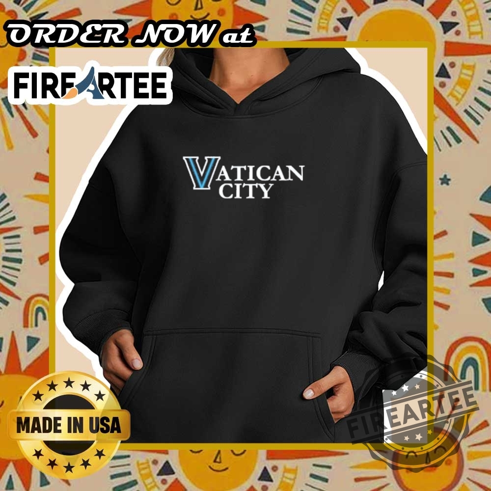 Vatican City Pope Leo Xiv Tshirt V For Villanova Catholic Tee 6 Vatican City Pope Leo XIV T-Shirt – V for Villanova Catholic Tee